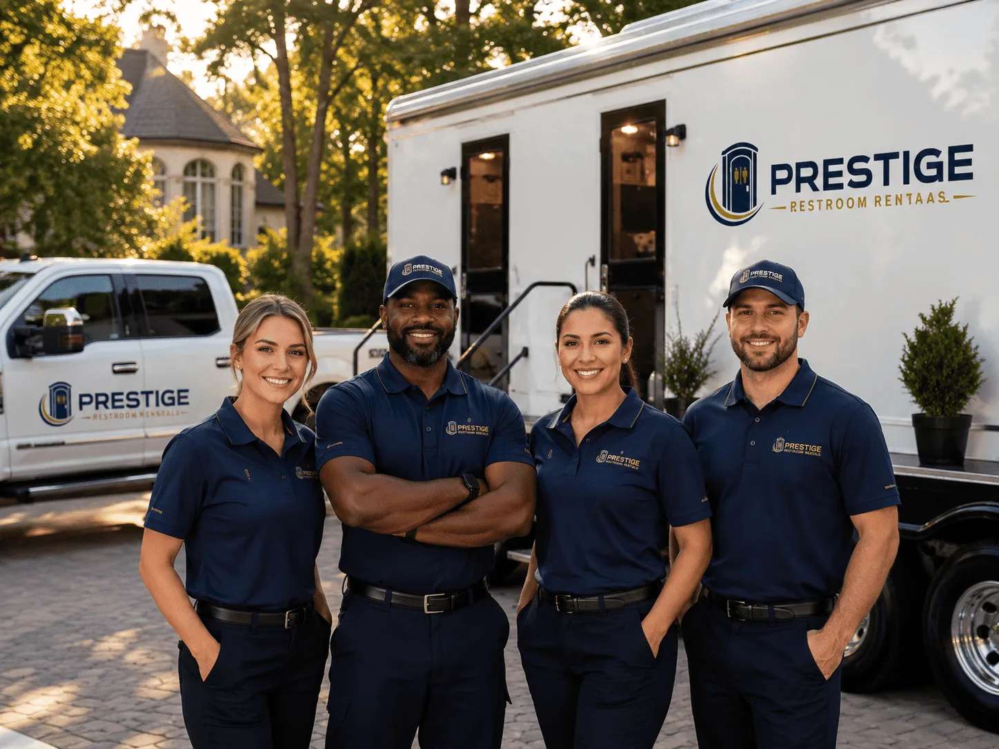 Trusted Luxury Portable Restrooms company in Leo, IN